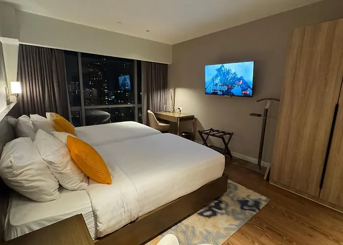 酒店 Eleve At Acqua Residences, Makati Near Bgc 马尼拉